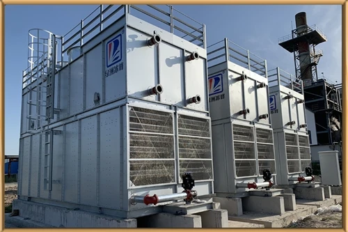 Working Principle and Technical Features of Combined Flow Closed Cooling Towers