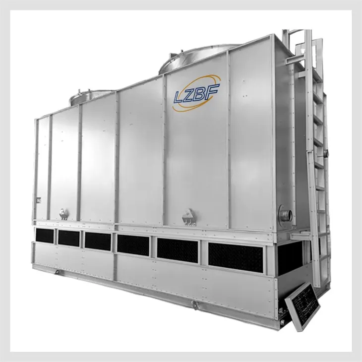 Dry and wet closed cooling tower.