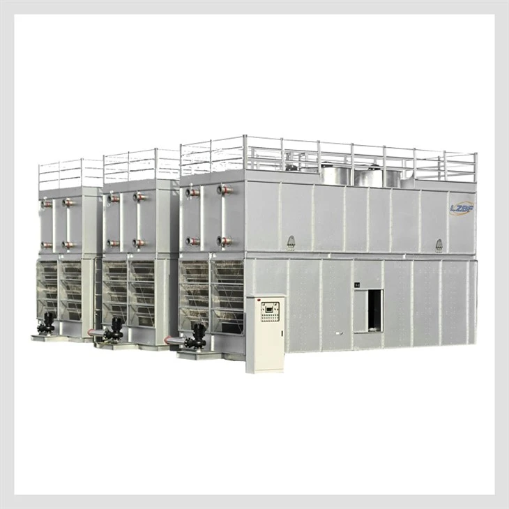 evaporative cooled condenser.