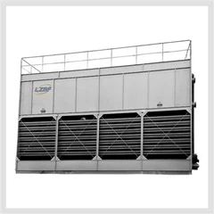 Single-Inlet Composite-Flow Closed-Circuit Cooling Tower