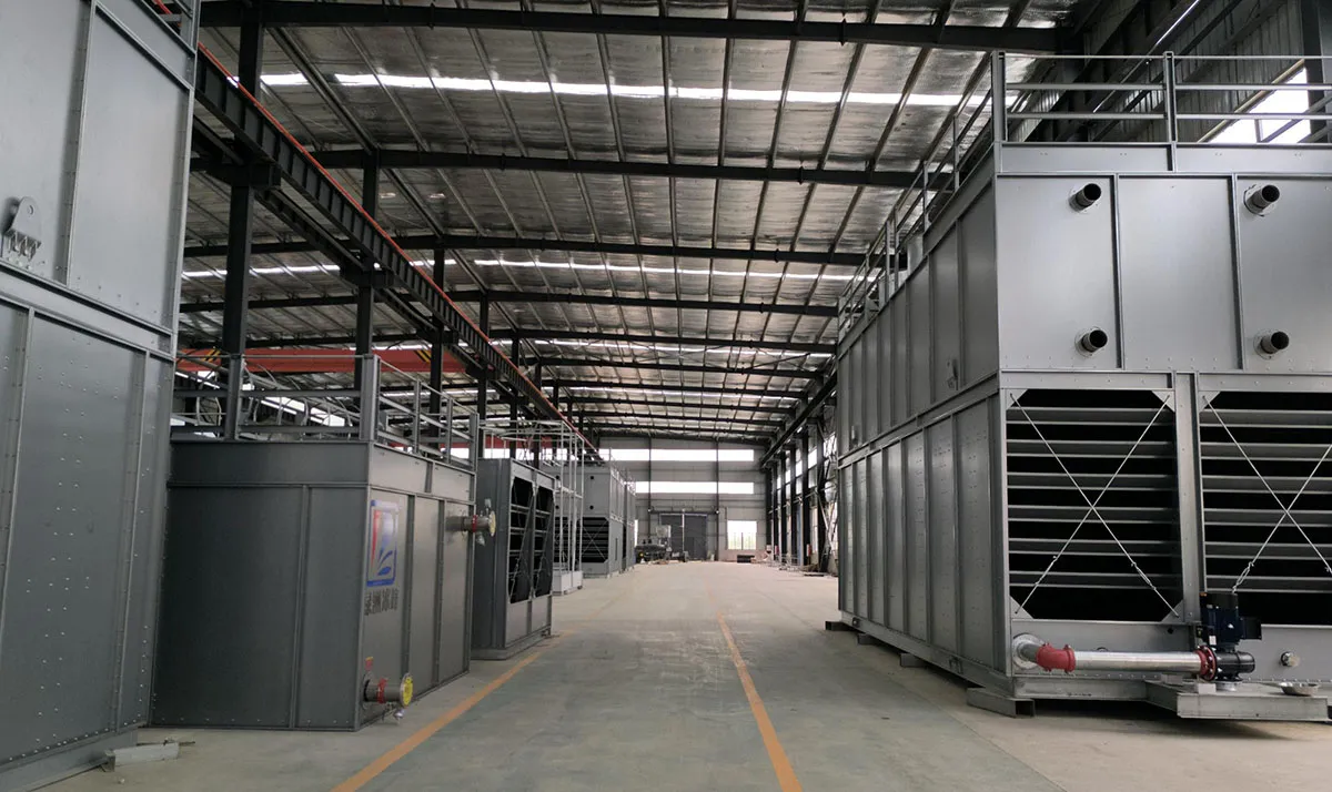 Closed-Circuit Cooling Tower Manufacturing Facility Closed-Circuit Cooling Tower Manufacturing Facility